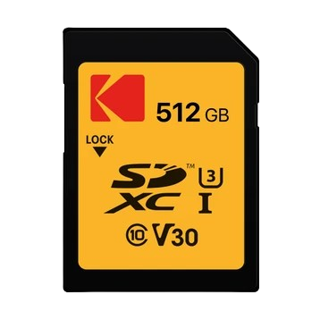 Thẻ nhớ KODAK 512GB UHS-I U3 V30 SD Memory card