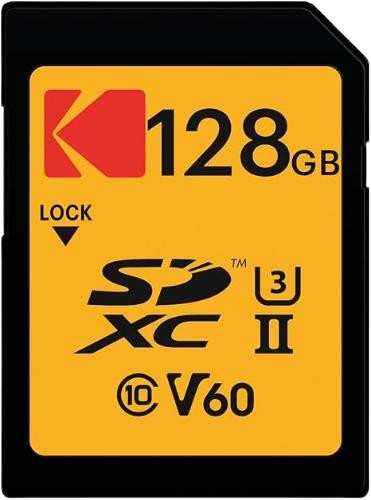 Thẻ nhớ KODAK SD UHS-II U3 V60 128GB  Memory card