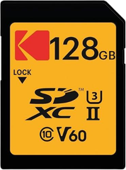 Thẻ nhớ KODAK SD UHS-II U3 V60 128GB  Memory card