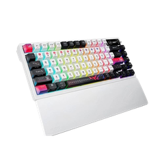 Bàn Phím ASUS M704 ROG AZOTH X/WIRELESS/OLED LCD/NXSMV2/STORM/US/PBT/TRẮNG