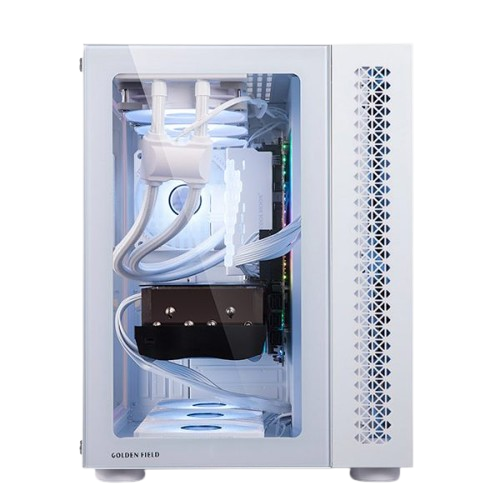 Vỏ máy tính Case Golden Field Window 360/White