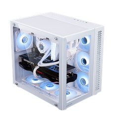 Vỏ máy tính Case Golden Field Window 360/White