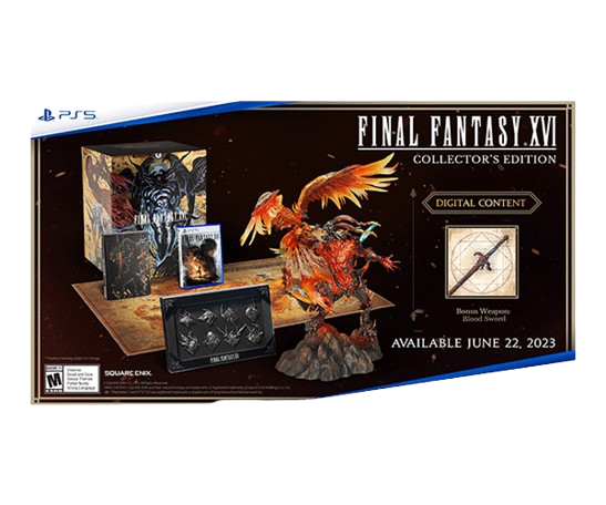 Đĩa PS5 Final Fantasy XVI Collectors ECAS-00053M