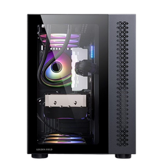 Vỏ máy tính Case Golden Field Window 360/Black