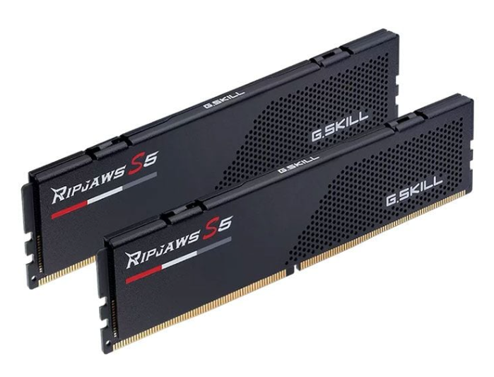 Ram PC GSkill Ripjaws S5 32GB DDR5 5600MHz (F5-5600J4040C16GX2-RS5K) (2x16GB, Black)