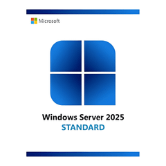 Phần mềm Windows Server Standard 2025 64-Bit English 1pk DSP OEI DVD 16 Core (EP2-25187)