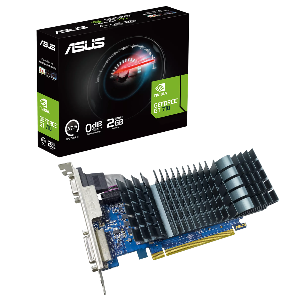Card màn hình Asus GT710-SL-2GD5-BRK-EVO