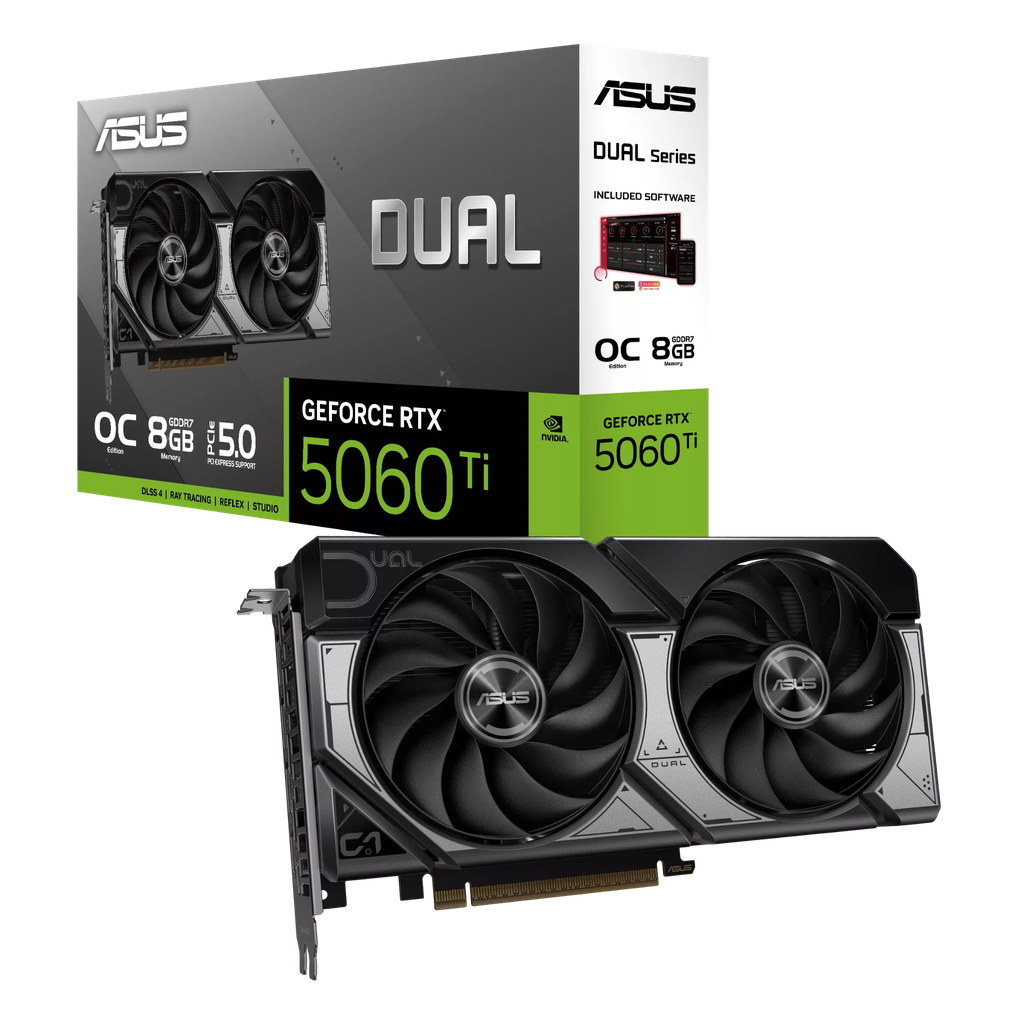 Card màn hình Asus DUAL RTX5060Ti O8G