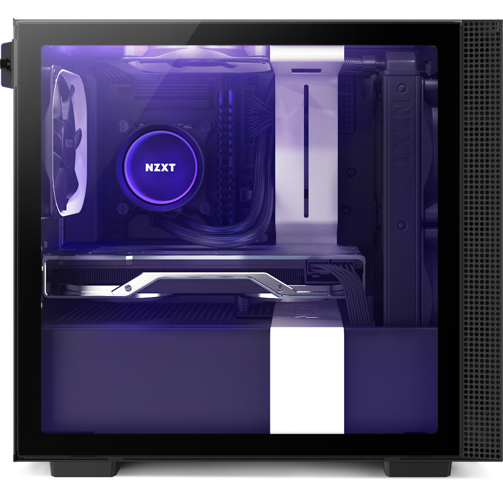 Thùng máy NZXT H210i - Đen trắng | Mini ITX, nhập khẩu (CA-H210i-W1)