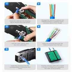 Kìm bấm mạng 3 trong 1 NW304 Ugreen 35971