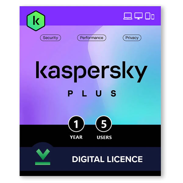 Phần mềm Kaspersky Plus 5 Devices
