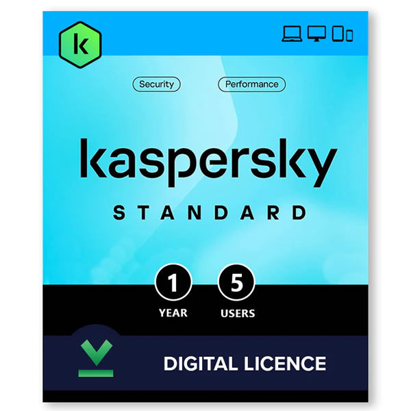Phần mềm Kaspersky Standard 5 Devices