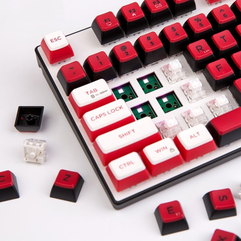 Bàn Phím Cơ Không Dây Dual Mode Newmen GM1080, Kailhbox White Switch.