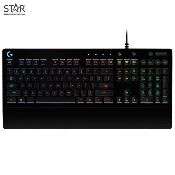 Bàn Phím có đây Giả Cơ Logitech G213 Prodigy RGB Gaming (Đen)
