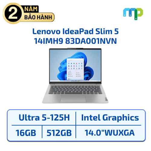 Laptop Lenovo Ideapad Slim 5 14IMH9 Ultra 5-125H/16GB/SSD 512GB/14