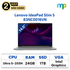 Laptop Lenovo IdeaPad Slim 5 14IAH10 (Ultra 5-225H/24GB/1TB/14.0 WUXGA OLED /W11SL)-83NC0016VN