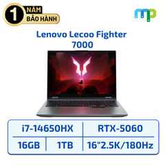 Laptop Lenovo Lecoo Fighter 7000 (Intel Core i7-14650HX/RAM 16GB/SSD 1TB/Nvidia GeForce RTX 5060/16