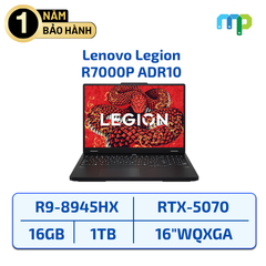 Laptop Lenovo Legion R7000P ADR10 R9-8945HX/16GB/SSD 1TB/RTX 5070/16