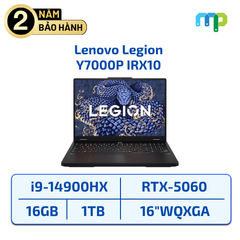 Laptop Lenovo Legion Y7000P IRX10 I9-14900HX/16GB/SSD 1TB/RTX 5060/16.0
