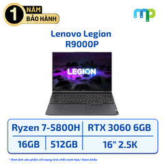 Laptop Lenovo Legion R9000P Ryzen 7-5800H/16GB/SSD 512GB/RTX 3060 6GB/16