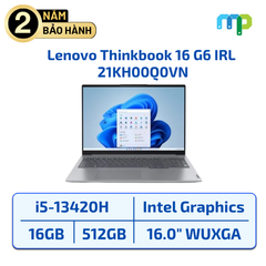 Laptop Lenovo Thinkbook 16 G6 IRL I5-13420H/16GB/ 512GB/16.0