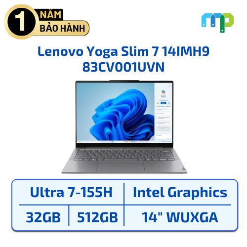 Laptop Lenovo Yoga Slim 7 14IMH9 (Ultra 7-155H/32GB/512GB/14