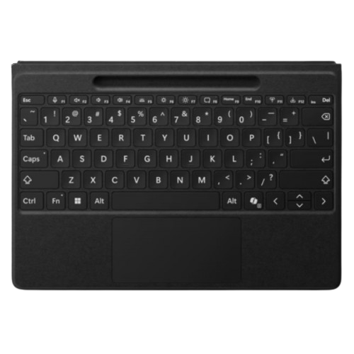 Bàn phím Microsoft Surface Pro Flex with bold keyset Black in đậm ký tự
