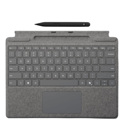 Combo Bàn phím Microsoft Surface Pro Signature (For Surface Pro 2024 Copilot Key) Slim Pen 2Platinum