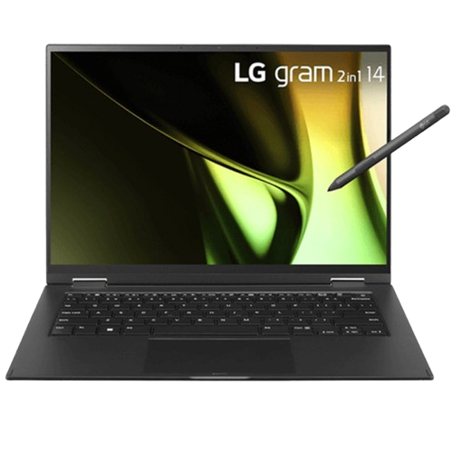 Laptop LG Gram 2024 2in1 14T90S-G.AH55A5 U5-125H/16GB/512GB PCIE/14.0 1920x1200 DCI-P3 99%/WIN 11/ĐEN