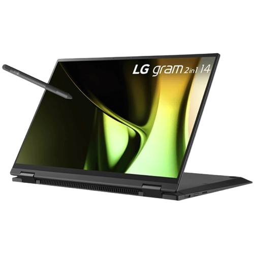 Laptop LG Gram 2024 2in1 14T90S-G.AH55A5 U5-125H/16GB/512GB PCIE/14.0 1920x1200 DCI-P3 99%/WIN 11/ĐEN