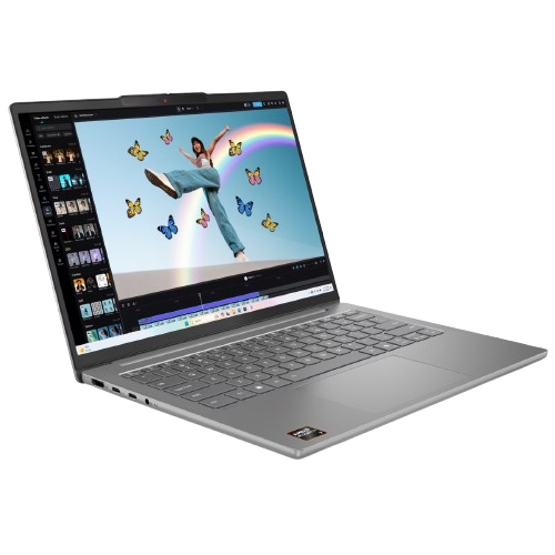 Laptop Lenovo IdeaPad Slim 5 OLED 14AKP10 83HX001KVN RYZEN AI 5 340/24GB/512GB PCIE/14.0 WUXGA/WIN11/XÁM