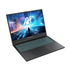 Laptop gaming GIGABYTE G6 MF 2024 RC56 9RC56MF0HJIIXIVN000 i7-13620H/16GD5/512SSD/16.0FHD+/165Hz/WF6E/BT/54Wh/6G RTX 4050/RGB/W11SL/ĐEN