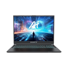 Laptop gaming GIGABYTE G6 MF 2024 RC56 9RC56MF0HJIIXIVN000 i7-13620H/16GD5/512SSD/16.0FHD+/165Hz/WF6E/BT/54Wh/6G RTX 4050/RGB/W11SL/ĐEN