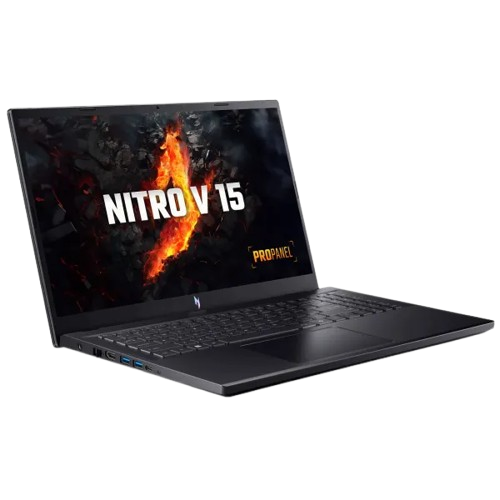 Laptop Acer Gaming Nitro V 15 ProPanel ANV15-41-R7CR (R5-7535HS/16DG5/512GSSD/15.6 FHD 180/6GD6 RTX4050/W11SL/1Y/Đen) NH.QPESV.003