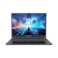 Laptop Gaming GIGABYTE G6 MF 2024 RC56 G6-MF-72VN854KH i7-13700H/16GD5/1TBSSD/16.0FHD+/165Hz/WF6E/BT/54Wh/6G_RTX 4050/RGB/W11SL/ĐEN