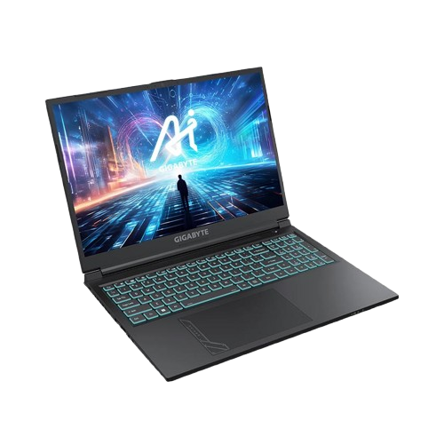 Laptop Gaming GIGABYTE G6 MF 2024 RC56 G6-MF-72VN854KH i7-13700H/16GD5/1TBSSD/16.0FHD+/165Hz/WF6E/BT/54Wh/6G_RTX 4050/RGB/W11SL/ĐEN
