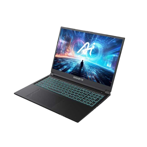 Laptop Gaming GIGABYTE G6X 9MG 2024 C6LG 9RC6L9MGHSJIX1VN000 i7-13650HX/16GD5/1TBSSD/16.0FHD+/165Hz/WF6E/BT/73Wh/6G_RTX 4050/RGB/W11SL/ĐEN
