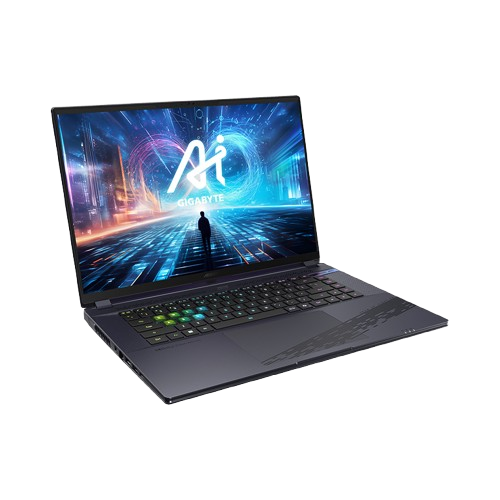 Laptop Gaming GIGABYTE AORUS 16X 2024 X6LAG AORUS-16X-AKG-53VNC94SH i7-14650HX/16GD5/1TBSSD/16.0QHD+/165Hz/WF7BE/BT/99Wh/8G_RTX 4060/RGB/W11SL/XÁM