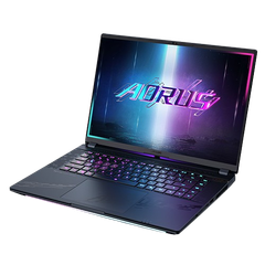 Laptop GIGABYTE  Gaming AORUS MASTER 16 AM6H U9-275HX/32GD5/1TBSSD/16.0WQXGA/240Hz/OLED/WF7BE/BT/99Wh/16G RTX 5080/RGB/W11SL/ĐEN BYHC5VNE64SH
