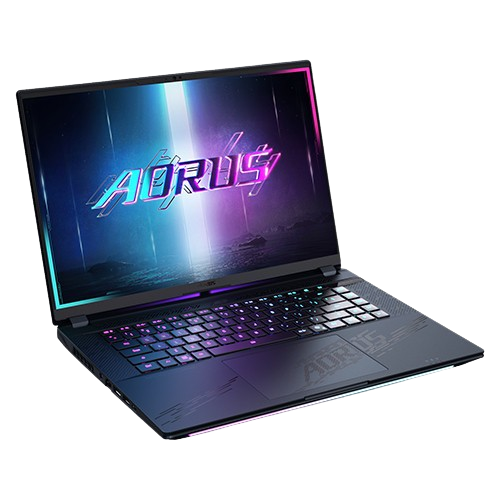 Laptop GIGABYTE  Gaming AORUS MASTER 16 AM6H U9-275HX/32GD5/1TBSSD/16.0WQXGA/240Hz/OLED/WF7BE/BT/99Wh/16G RTX 5080/RGB/W11SL/ĐEN BYHC5VNE64SH