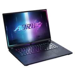 Laptop GIGABYTE  Gaming AORUS MASTER 16 AM6H U9-275HX/32GD5/1TBSSD/16.0WQXGA/240Hz/OLED/WF7BE/BT/99Wh/16G RTX 5080/RGB/W11SL/ĐEN BYHC5VNE64SH