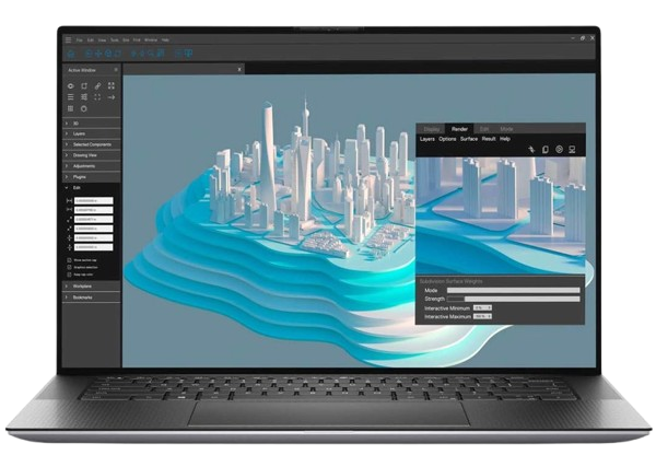 Laptop Dell Precision 5560 I7-11850H/16GB/SSD 512GB/T1200/15.6
