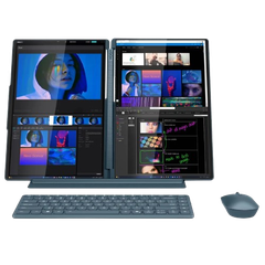 Laptop Lenovo Yoga Book 9 14IAH10 83KJ001QVN U9-285H/32GB/1TB PCIE/14.0 WQXGA 2.8K OLED/CẢM ỨNG/BÚT/WIN11 +