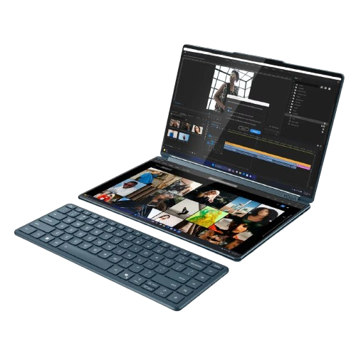 Laptop Lenovo Yoga Book 9 14IAH10 83KJ001QVN U9-285H/32GB/1TB PCIE/14.0 WQXGA 2.8K OLED/CẢM ỨNG/BÚT/WIN11 +