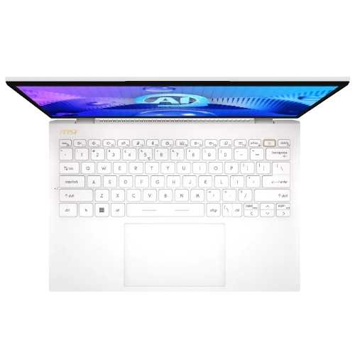 Laptop MSI Prestige 13 AI Evo A1MG-240VN U5-125H/32GB/512GB PCIE/13.3 2.8K OLED/WIN11/TRẮNG