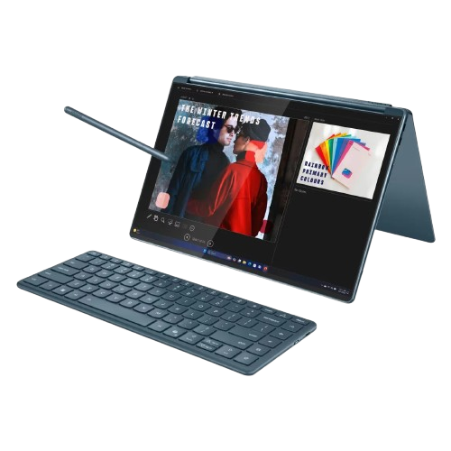 Laptop Lenovo Yoga Book 9 14IAH10 83KJ001QVN U9-285H/32GB/1TB PCIE/14.0 WQXGA 2.8K OLED/CẢM ỨNG/BÚT/WIN11 +