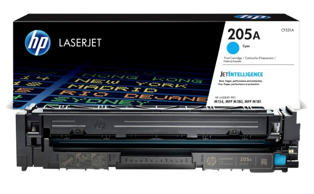 Mực hộp máy in laser HP 206A - XANH (W2111A) GC