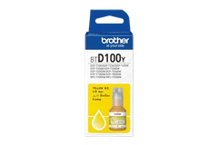 Mực in phun màu vàng brother BTD100Y