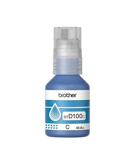 Mực in phun màu xanh Brother BTD100C