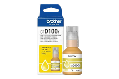 Mực in phun màu vàng brother BTD100Y